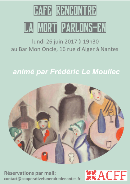 Café Rencontre "La Mort Parlons-En" avec  Frédéric Le Moullec